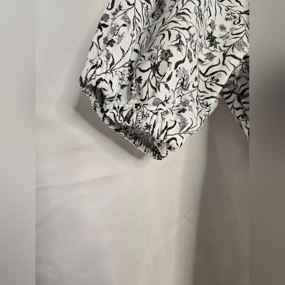 INC International Concepts Puff Sleeve Tiered Midi Dress Size M NWOT - Picture 4 of 12